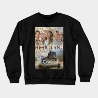 Heartland Like Amy Distressed Style Crewneck Sweatshirt